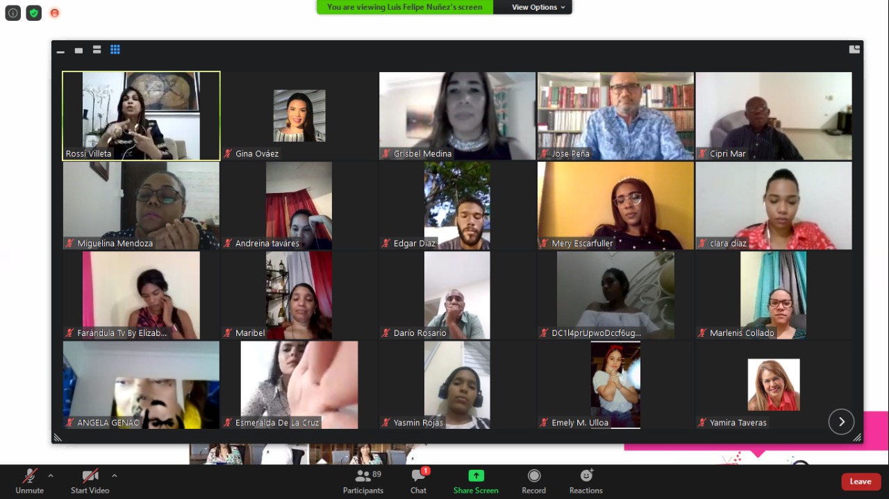Participantes en el taller sobre el arte de entrevistar