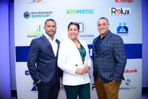 Amauris Urbáez, Reyna Echenique y Heissel Ramírez