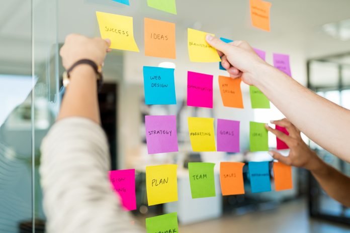 Team Planning Over Business Concepts In Meeting