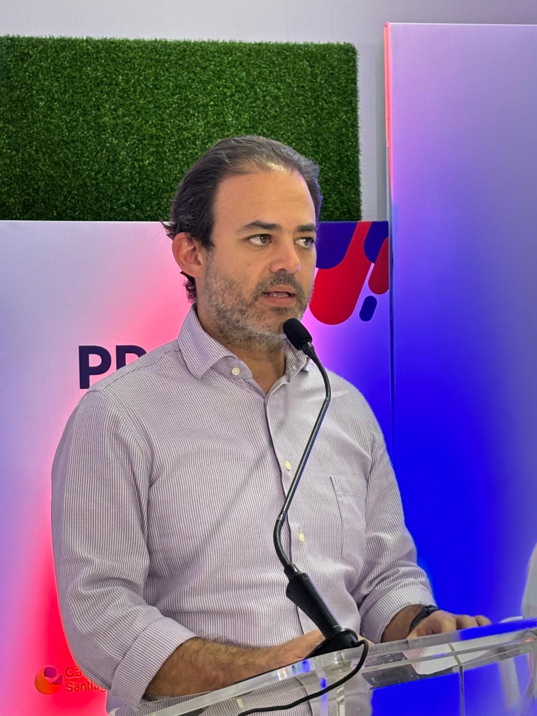 Carlos Iglesias, presidente de la Cámara de Comercio y Producción de Santiago