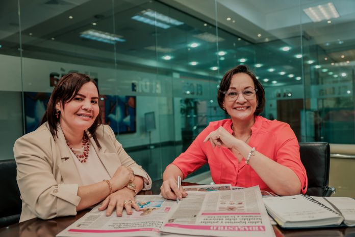 Erika Rodríguez y Lady Reyes