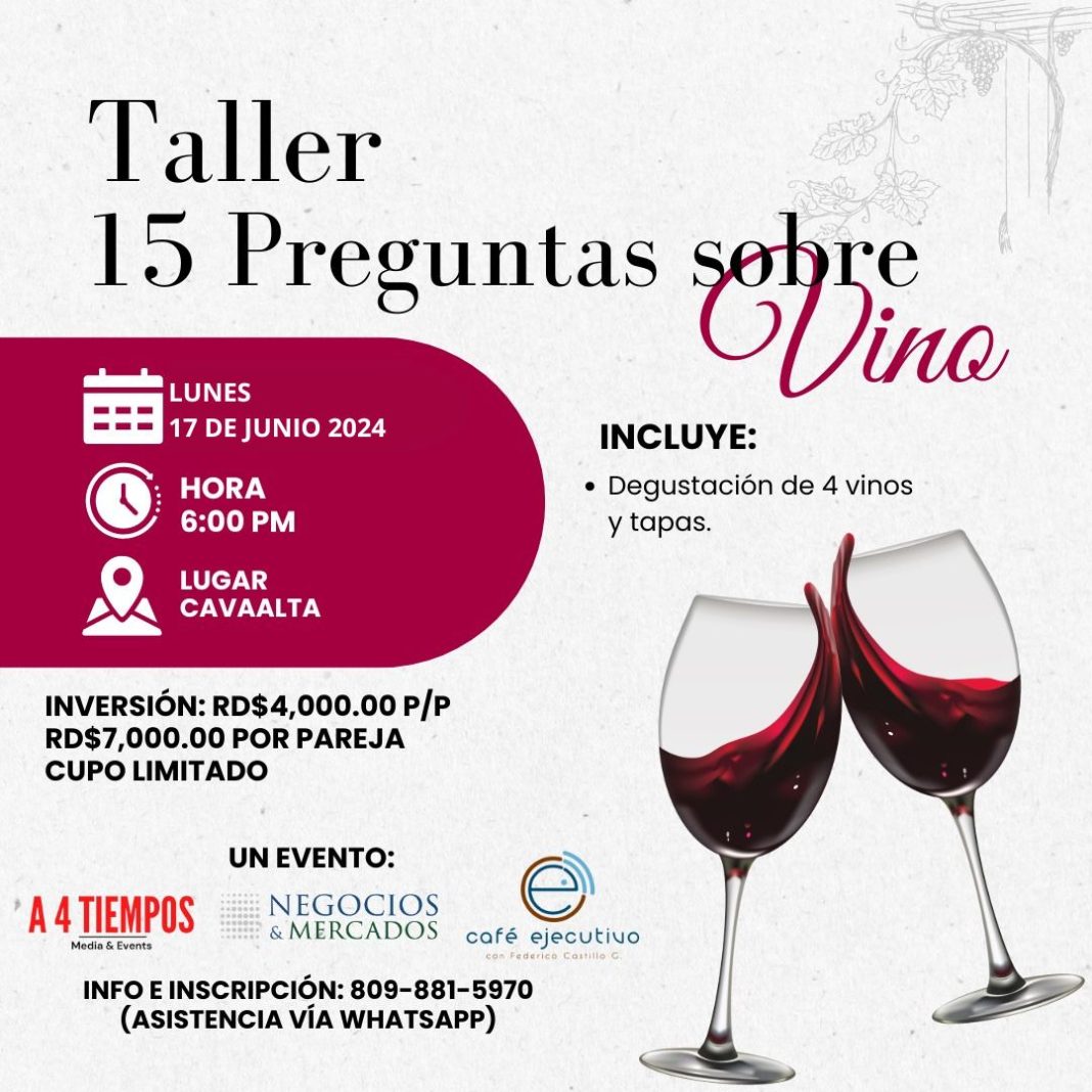 Taller sobre vino