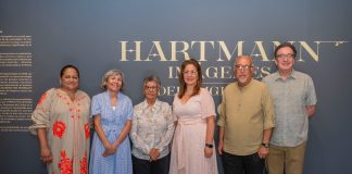 Sara Hermann, Guadalupe Casasnovas, Mayra Johnson, María Luisa Asilis, Luis Felipe Rodríguez y Carlos Acero