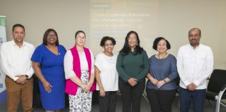 Vladimir Tavárez, Novelyn Bautista, Josefina Reyes, Manuela Vargas, Ana Vásquez, Yildalina Tatem Brache y Rafael Liriano