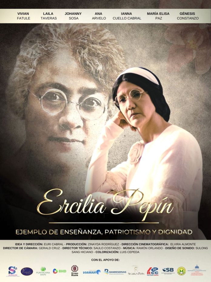 Afiche del documentaal de Ercilia Pepin