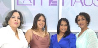 Alejandra Medrano, Rachel Díaz, Arianis Cabrera y Ruth Holguín.
