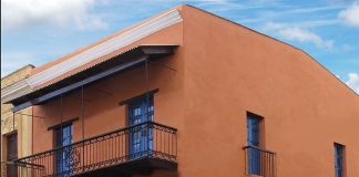 Fachada del Centro de la Imagen, calle Arzobispo Meriño No. 464, Zona Colonial, Santo Domingo.
