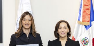Odile Camilo Vincent y Mildred Minaya