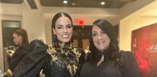 Robmariel Olea junto a Giannina Azar.