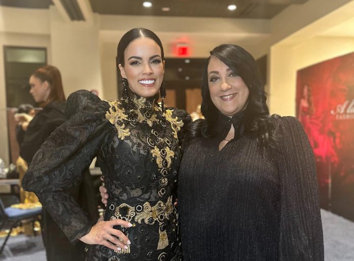 Robmariel Olea junto a Giannina Azar.