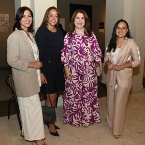  Johanny Polanco, Yaira Casso, Jacqueline Viteri y Caroll Mueses.