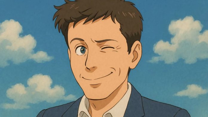 La versión efecto Studio Ghibli de Sam Altman.