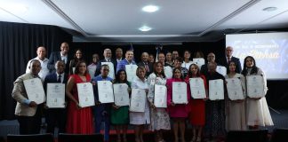 Los periodistas reconocidos.