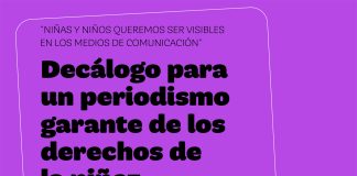 Nuevo decálogo busca transformar cómo los medios representan a la niñez
