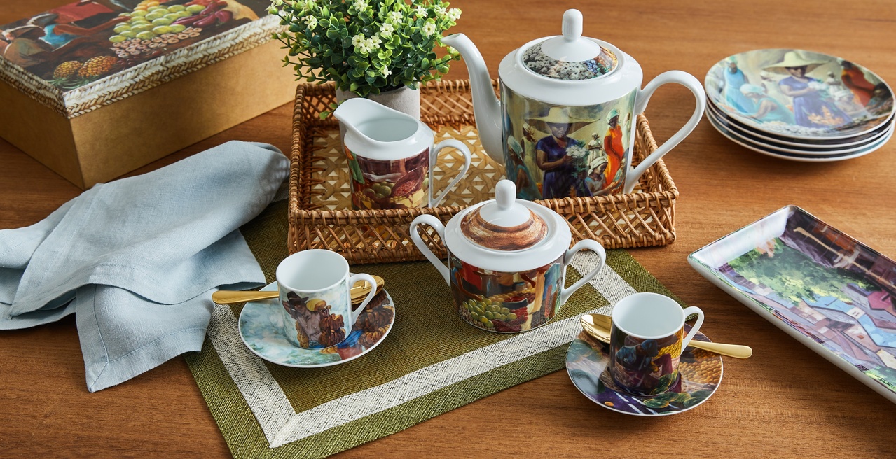 Casa Cuesta presenta nueva colección de Arte de Café celebrando el arte de Hilario Rodríguez.
