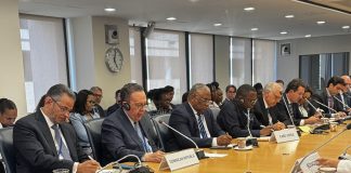 Valdez Albizu representa al país en encuentros de primavera del FMI y del GBM.