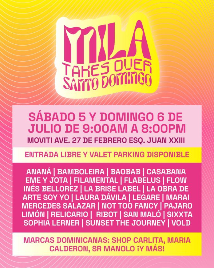 MILA llega a Santo Domingo con un Pop-Up que celebra lo mejor del diseño latinoamericano.