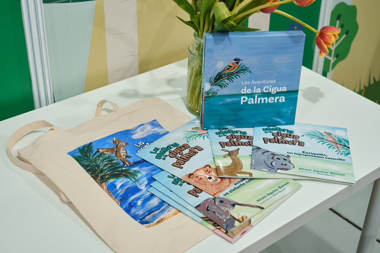 La Cigua Palmera vuela hasta Madrid para inspirar a niños sobre la biodiversidad y la cultura dominicana.