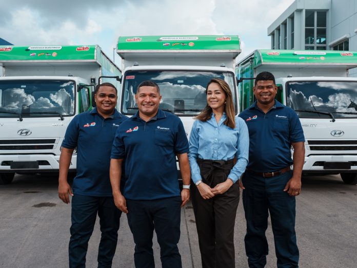 PepsiCo incorpora 27 camiones eléctricos a su flota vehicular en República Dominicana.