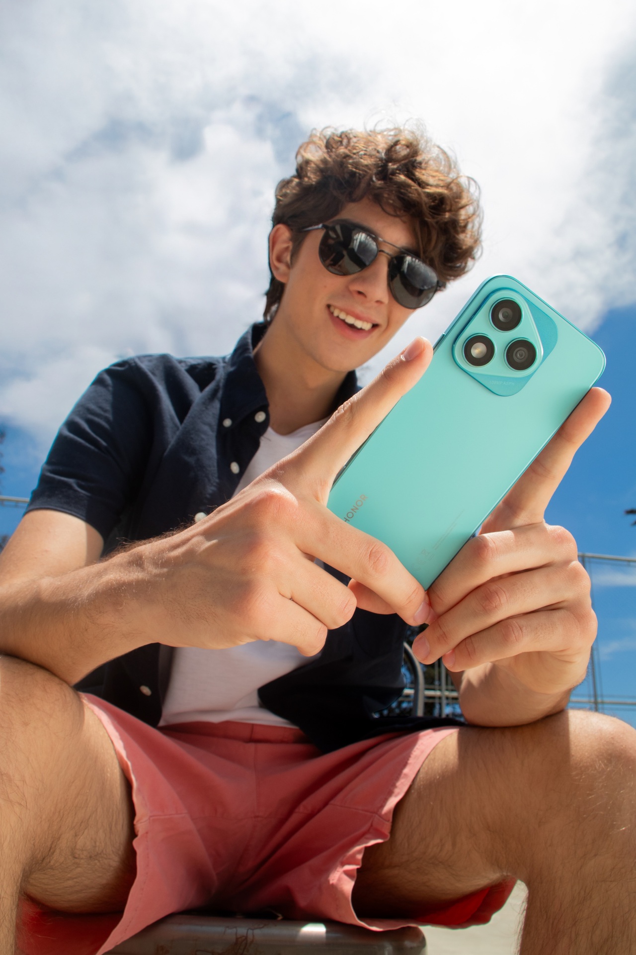 HONOR 400 Lite: fotografía inteligente con IA en cada clic.