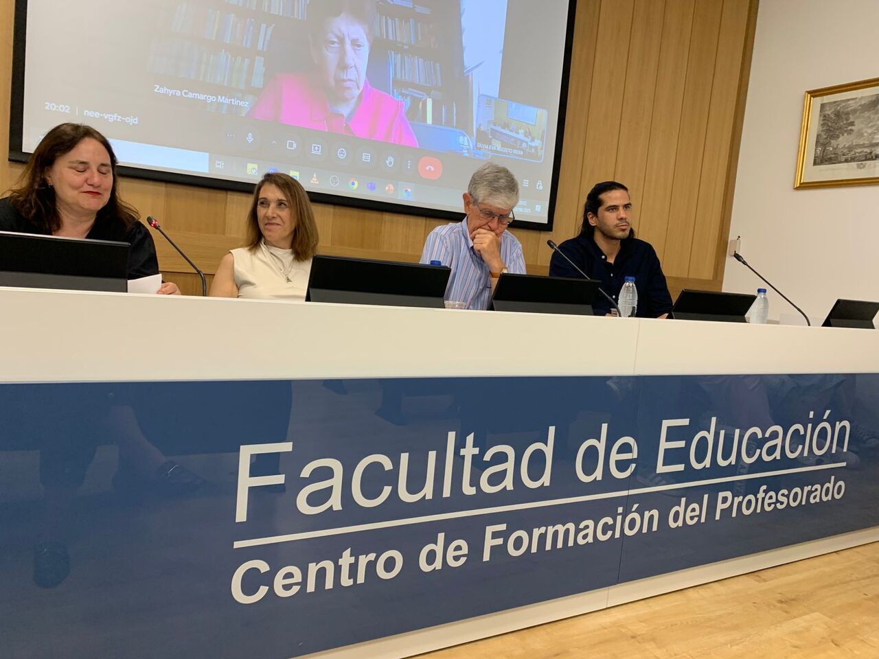 Patricio León desarrolla intensa agenda literaria y académica en Madrid.