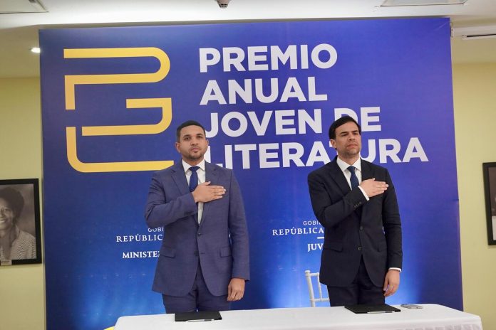 Ministerios de Cultura y Juventud lanzan Premio Joven de Literatura 2025.