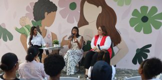 BHD realiza conversatorio en la Sala de Lactancia del Parque Iberoamérica.