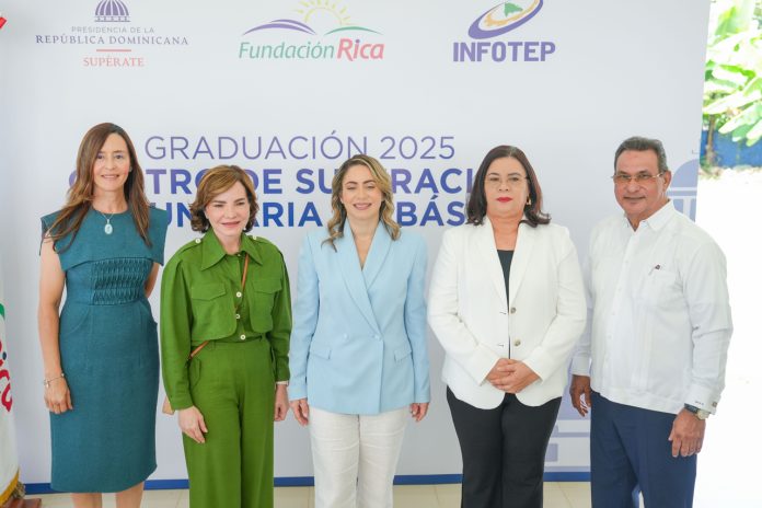Supérate, INFOTEP y Fundación Rica gradúan 132 personas en cursos técnico-vocacionales