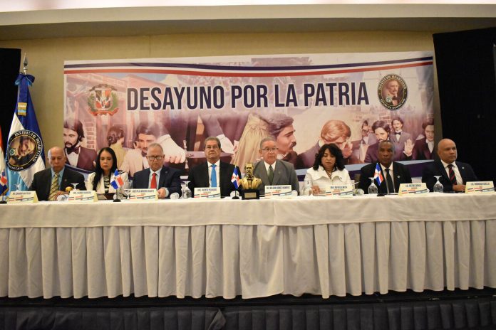 Instituto Duartiano celebra 184 aniversario de La Trinitaria con “Desayuno por la Patria”.