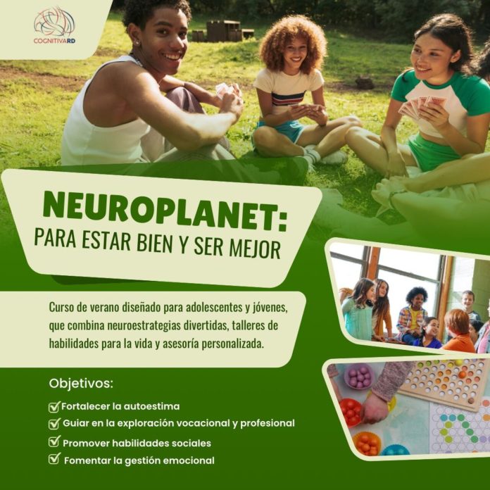 Cognitiva RD realiza primer campamento de verano que integra neurociencia.