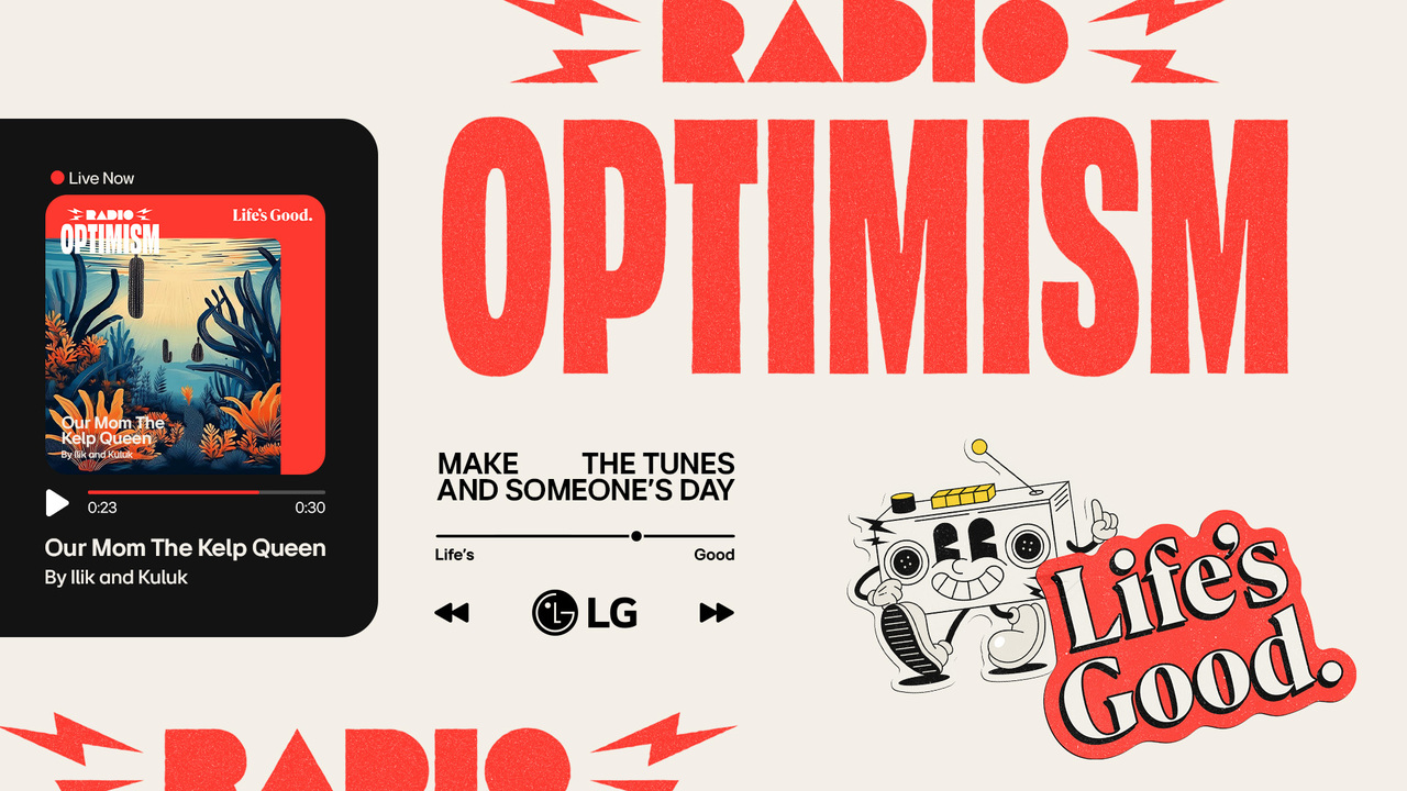 LG Electronics (LG) lanza campaña “Radio Optimism”.