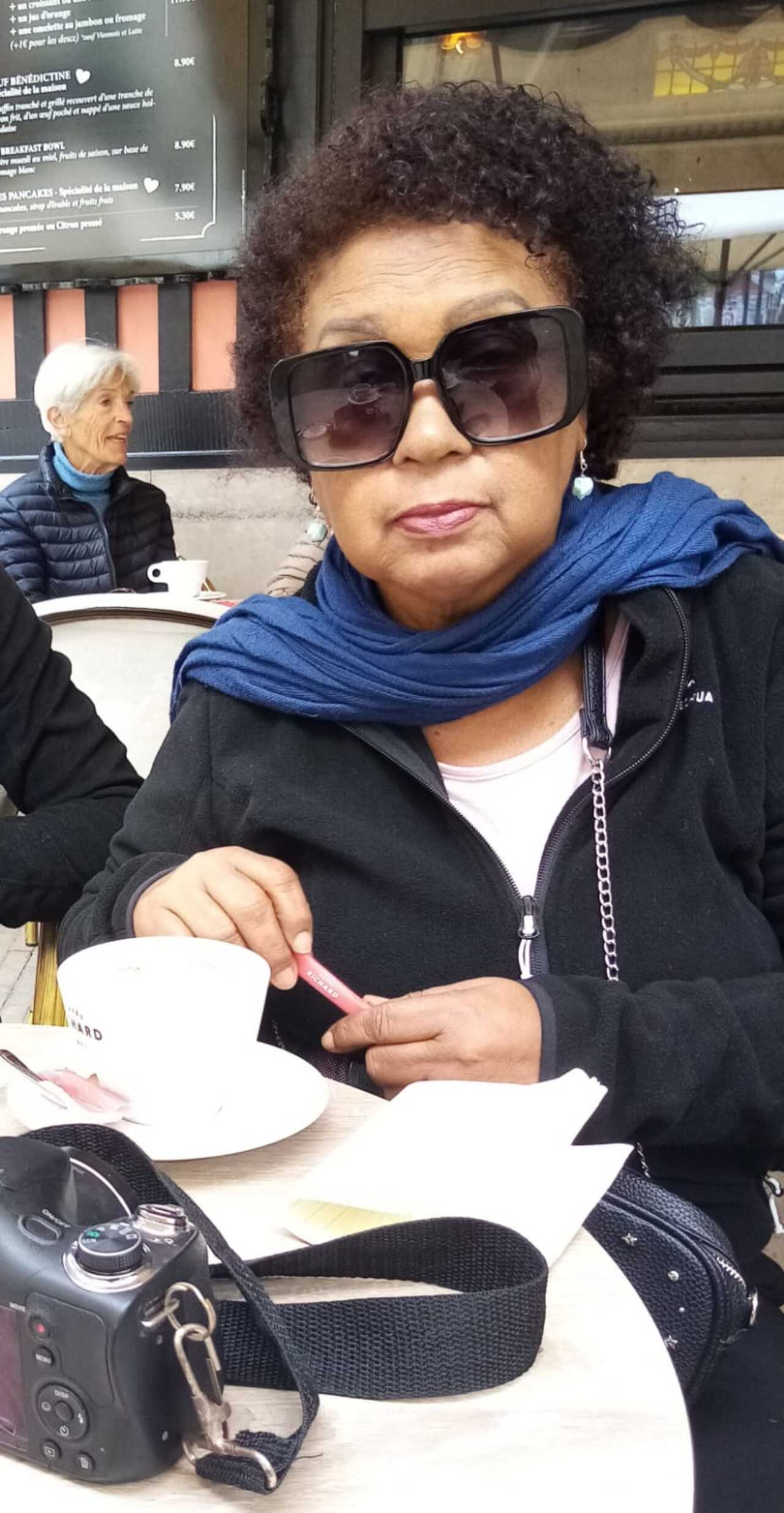 La periodista Margarita Brito, una profesional perseverante y luchadora contra las adversidades.