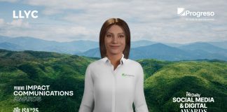 Clara, la embajadora digital de Progreso creada por LLYC