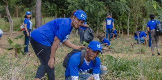 Planeta Azul y Fondo de Agua Santo Domingo reforestan la cuenca del río Haina