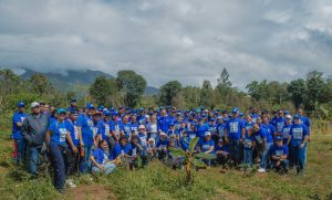Planeta Azul y Fondo de Agua Santo Domingo reforestan la cuenca del río Haina 