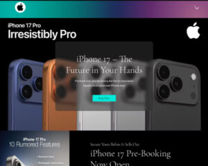 Lanzamiento del iPhone 17 desata ola global de estafas digitales