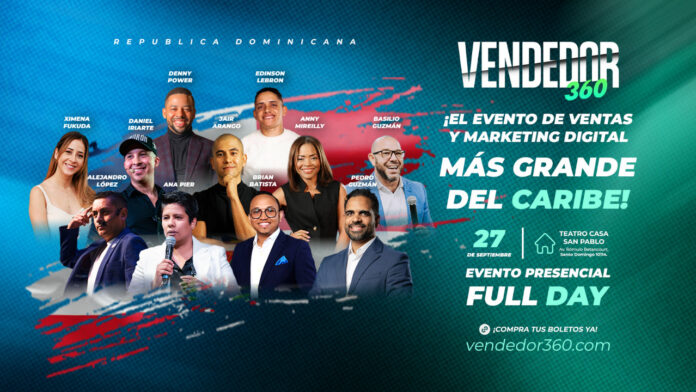 Se llevará a cabo el evento "Vendedor 360". Se llevará a cabo el evento "Vendedor 360".