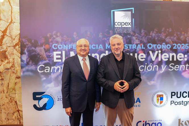 Álex Rovira expone sobre liderazgo consciente y cultura organizacional en Santiago
