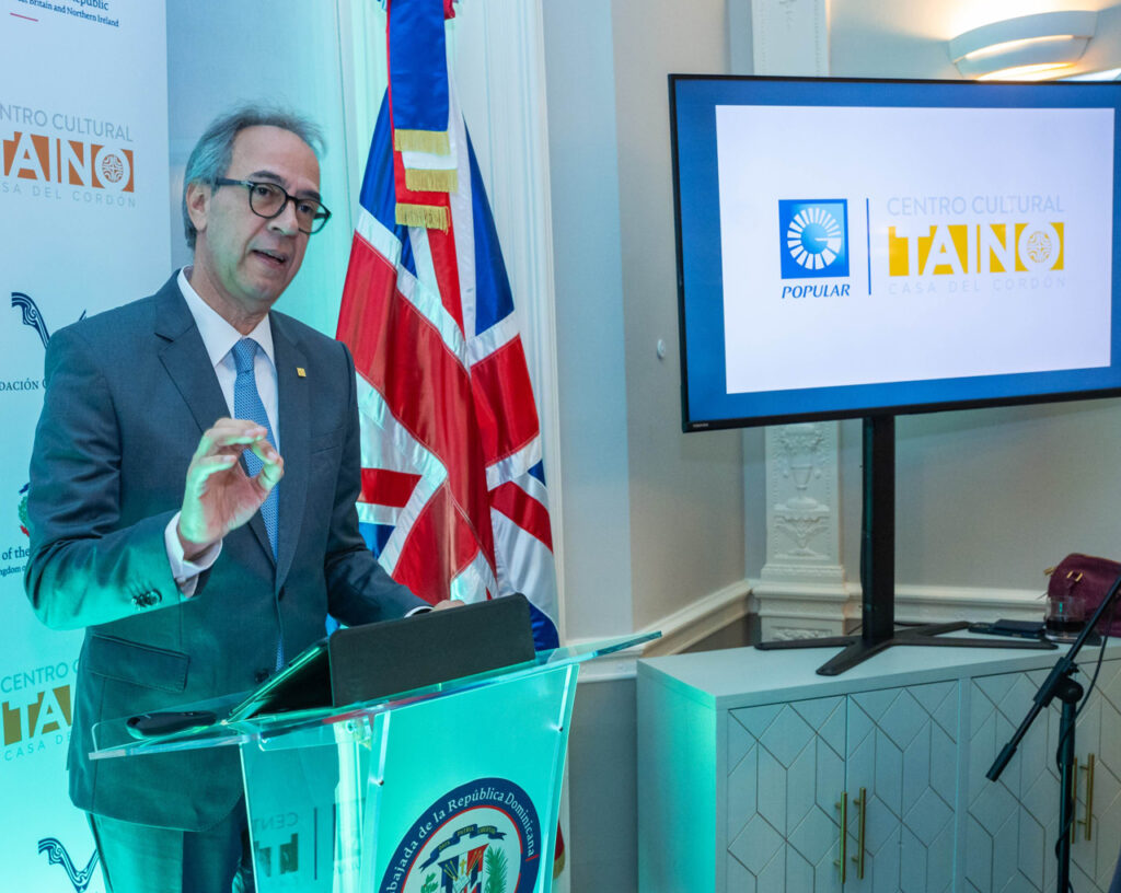 Banco Popular presenta en Londres la obra “Nuestros primeros pobladores”