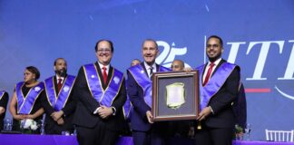 ITLA reconoce a Franklin García Fermín por su trayectoria y aportes a la educación superior dominicana