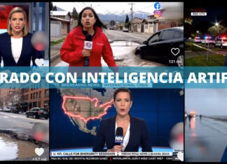 Crean 'periodistas' con IA para desinformar sobre catástrofes que no existen