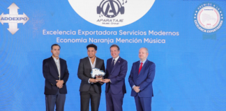 Aparataje Distribution recibe el Premio a la Excelencia Exportadora 2025 de ADOEXPO