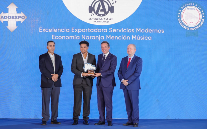 Aparataje Distribution recibe el Premio a la Excelencia Exportadora 2025 de ADOEXPO