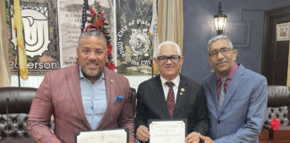 Ciudad de Paterson reconoce a José Díaz Ceballos por sus aportes al comercio y al turismo bilateral