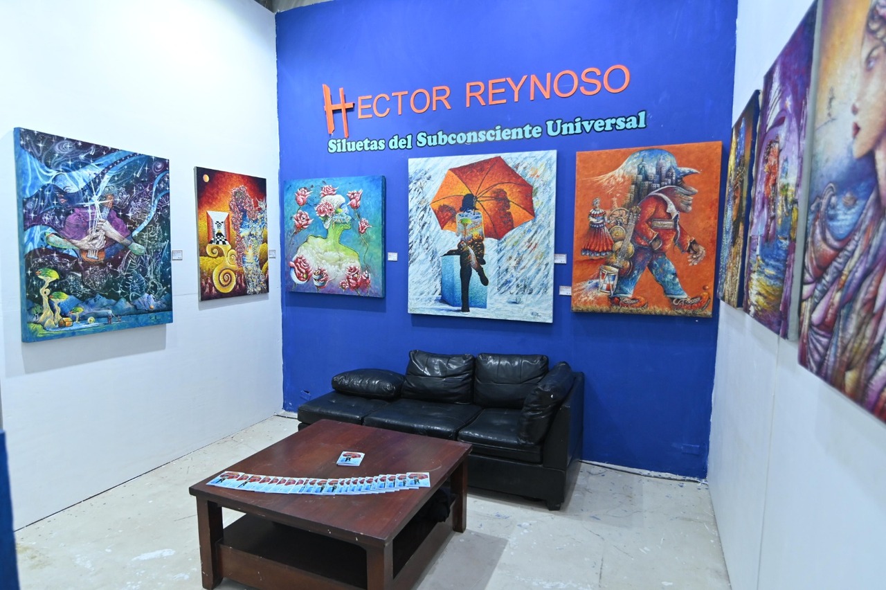 Héctor Reynoso presenta tercera exposición individual en ART GABANGI 2025.