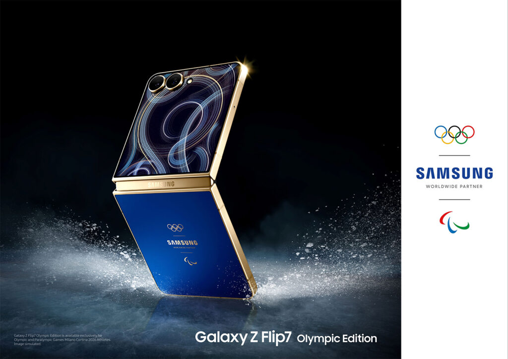 Samsung presenta dispositivo diseñado para acompañar a los atletas en Milano-Cortina 2026