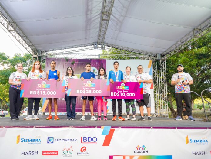 Asociación Dominicana de Administradores de Gestión Humana celebra con éxito la segunda edición de su carrera-caminata 5K