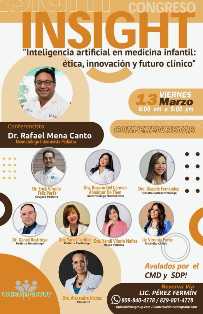 Uniross Group SRL anuncia el Congreso INSIGHT sobre Inteligencia Artificial en Pediatría