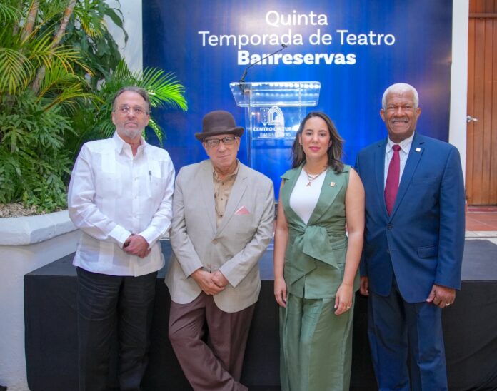 Centro Cultural Banreservas anuncia la Quinta Temporada de Teatro dedicada a Giovanny Cruz