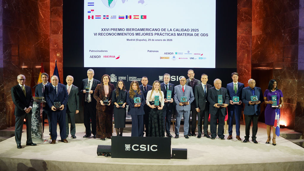 República Dominicana lidera el reconocimiento en el Premio Iberoamericano de la Calidad 2025 con cuatro oros y una plata